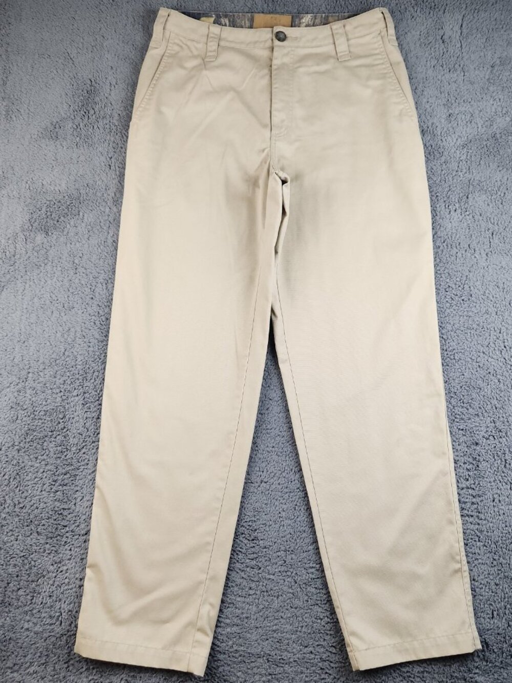 Mossy Oak Men's Wrinkle Resistant Piedmont Khaki Pant Size 32x32 Utility Trouser